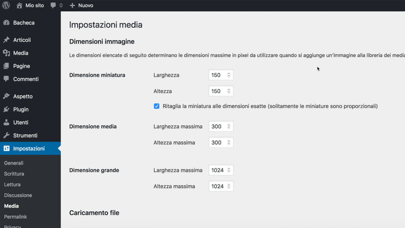 wordpress-impostazioni-lettura-scrittura-media-11